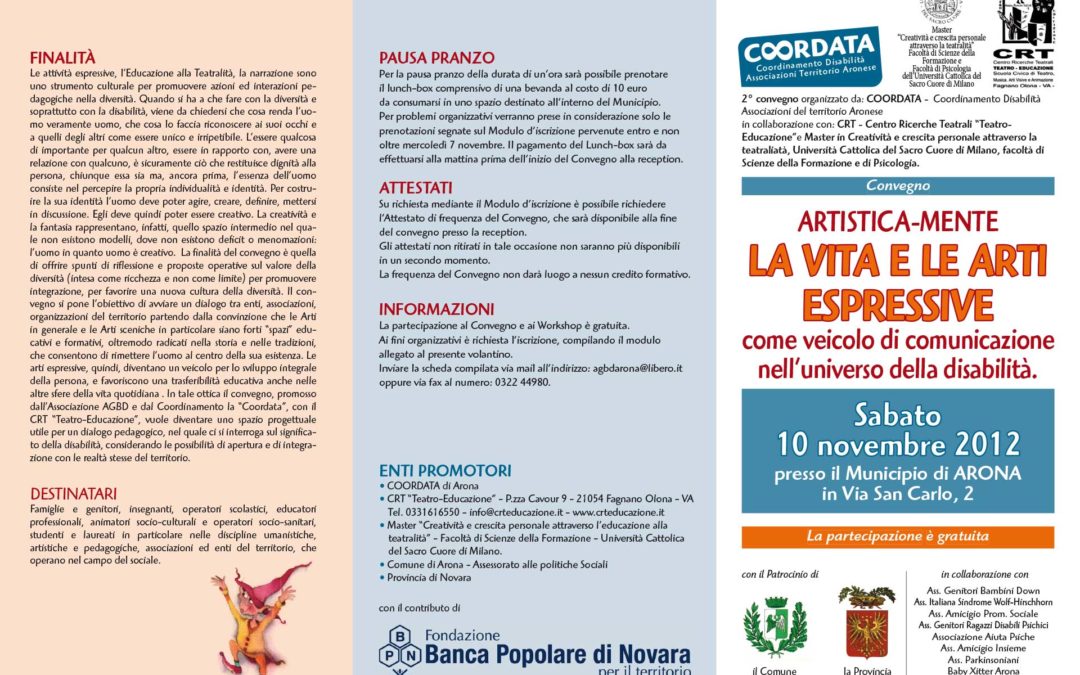 Convegno COORDATA – Arona 10.11.2012